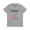 Unisex Jersey Short Sleeve V-Neck Tee - Image 17