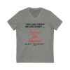 Unisex Jersey Short Sleeve V-Neck Tee - Image 5