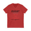 Unisex Jersey Short Sleeve V-Neck Tee - Image 29
