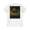 Unisex Jersey Short Sleeve V-Neck Tee - Image 4