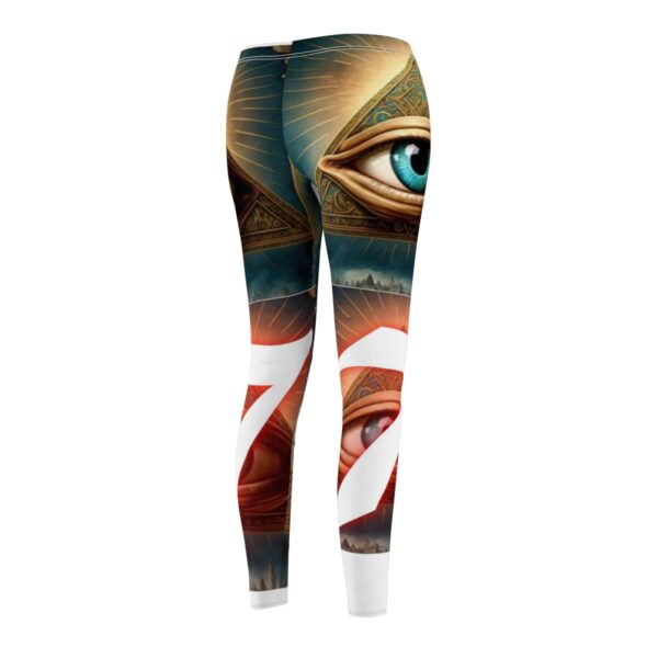 Women's Cut & Sew Casual Leggings (AOP) - Image 5