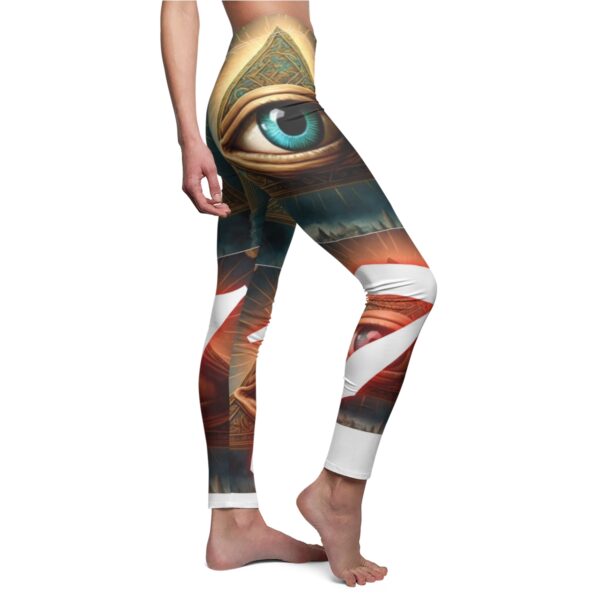 Women's Cut & Sew Casual Leggings (AOP)
