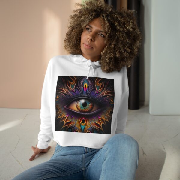 Women's Crop Hoodie - Image 6