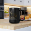 Black Mug, 15oz