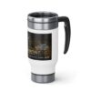 Stainless Steel Travel Mug with Handle, 14oz - Image 6