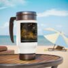 Stainless Steel Travel Mug with Handle, 14oz - Image 7